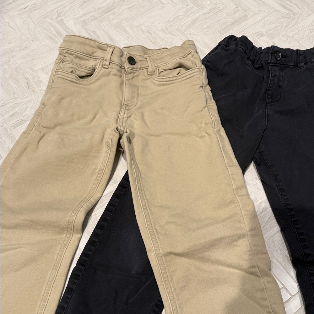 Mayoral set of 2 Chino Khaki pants, size 8 - Picture 2 of 7